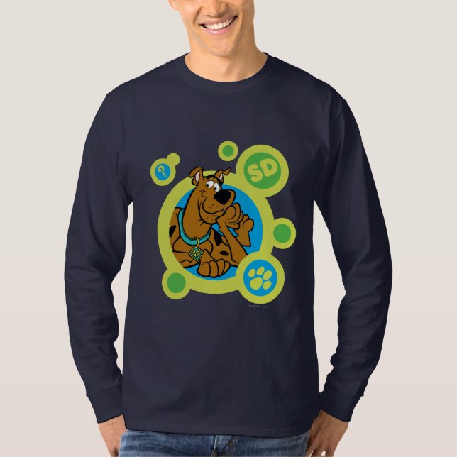 Camiseta Marca SD de los círculos Scooby-Doo (Anverso)