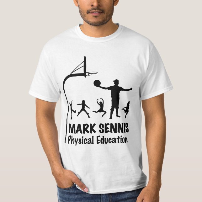 Camiseta Marca Sennis - educación física (Anverso)