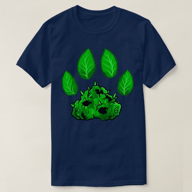 Camiseta marca verde (Diseño del anverso)