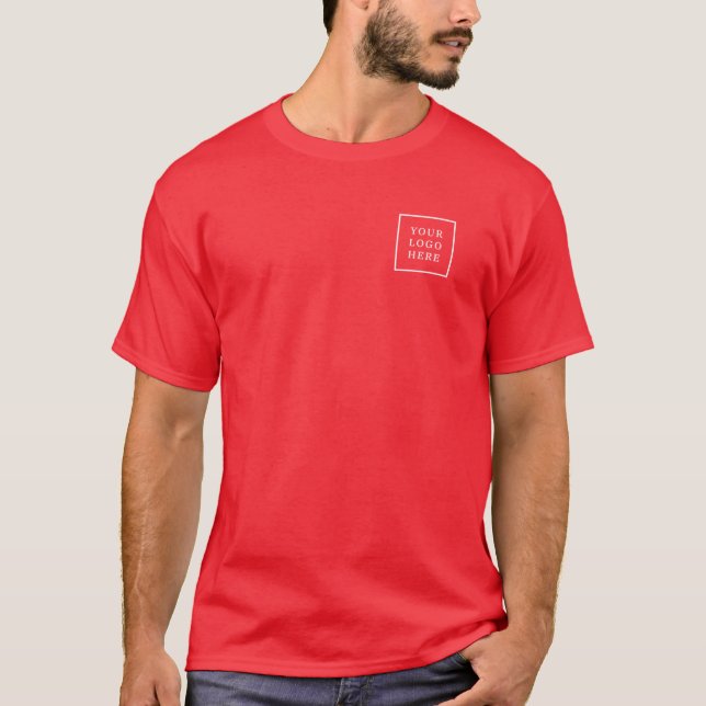 Camiseta Marca y negrita - Tu empresa Tee! (Anverso)