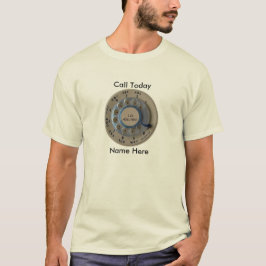 Camiseta Marcado de teléfono antiguo, agregar número y nomb