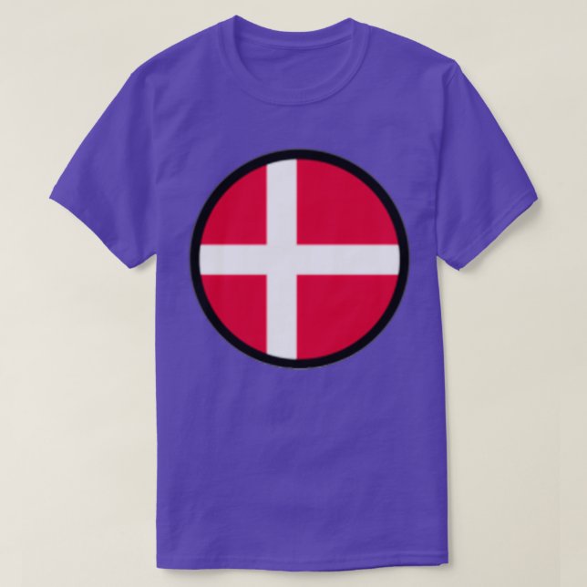 Camiseta Marcado por Dinamarca 2 (Diseño del anverso)
