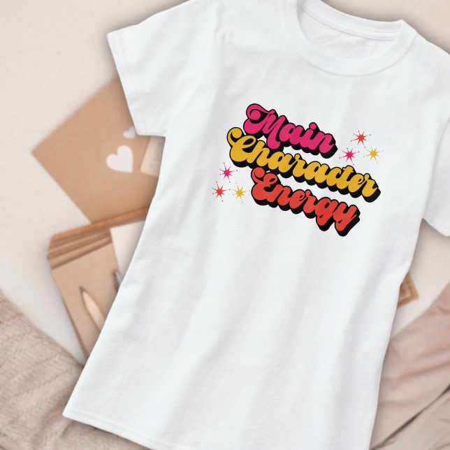 Camiseta Marcador de energía de carácter principal (Subido por el creador)