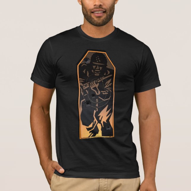 Camiseta Marcador de la blanco (Anverso)