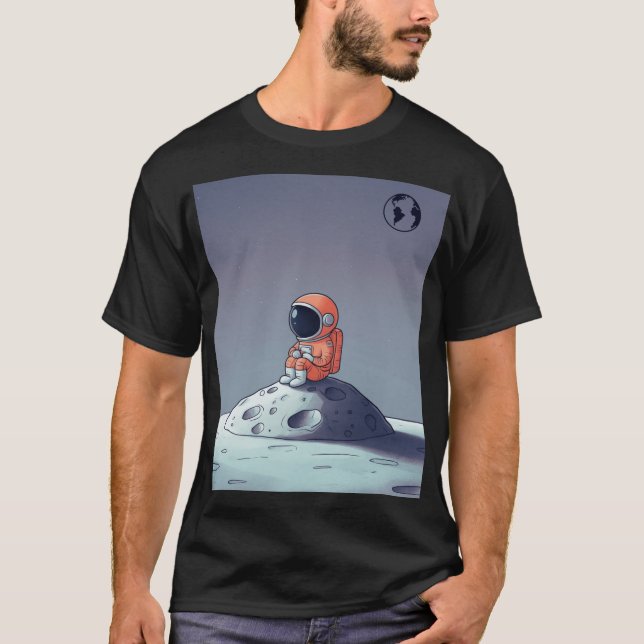 Camiseta Marcador de logo de Astronet (Anverso)