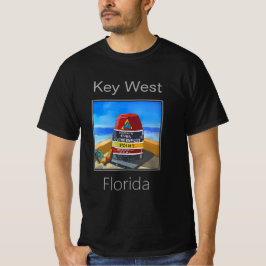 Camiseta Marcador del punto más al sur, Key West, Florida