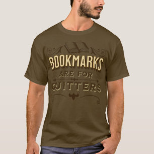 Camiseta Marcador Son Para Quitters Leer Chiste