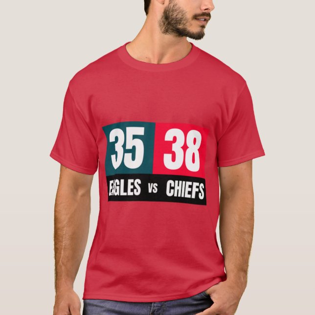 Camiseta Marcador Super Bowl 57 (Anverso)