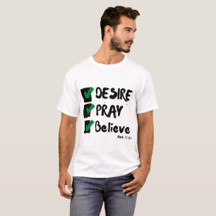 Camiseta Marcar 11:24 KJV Biblia Scripture Unisex