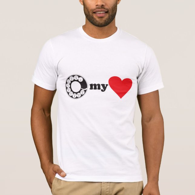 Camiseta Marcar mi corazón (Anverso)