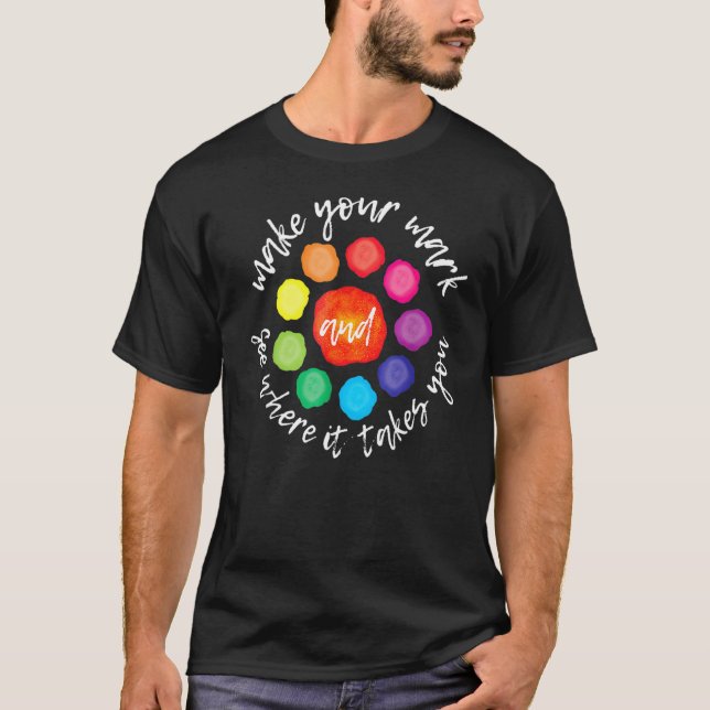 Camiseta Marcar Y Ver Dónde Te Lleva (Anverso)