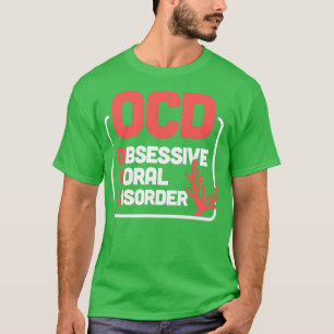 Camiseta Marcas de coral de coral de agua salada divertida