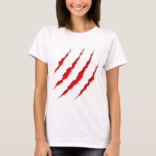 Camiseta Marcas de Garra de Tigre – Fierce Graphic