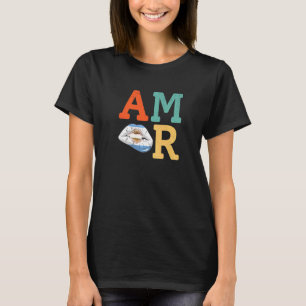 Camiseta Marcas de la bandera de Argentina Amor