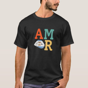 Camiseta Marcas de la bandera de Argentina Amor