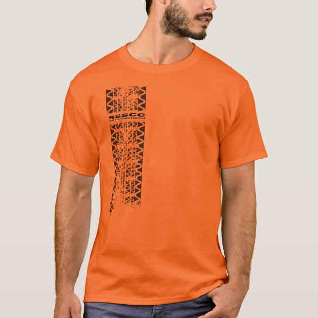 Camiseta Marcas de resbalón - hombres, mujeres, y el (Anverso)