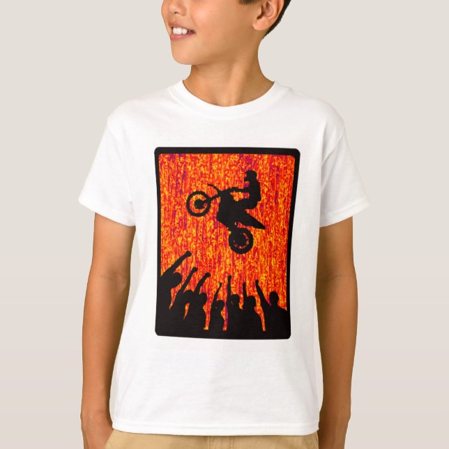 CAMISETA MARCAS ROJAS MX (Anverso)