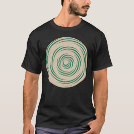 Camiseta Marcel Duchamp Rotorelief GREEN T-Shirt