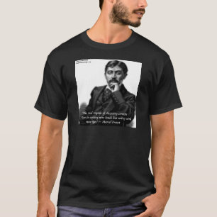Camiseta Marcel Proust & cita famosa