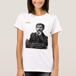 Camiseta Marcel Proust & cita famosa