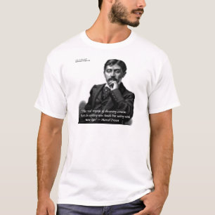 Camiseta Marcel Proust y cita famosa