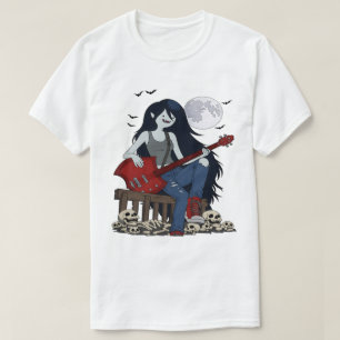 Camiseta Marceline Adventure Time Reina Vampiro Gótic Bajo