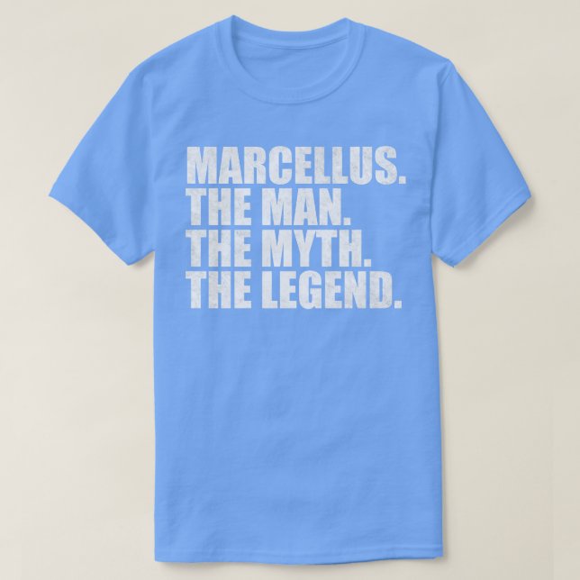 Camiseta MarcellusMarcellus Nombre Marcellus nombre dado no (Diseño del anverso)