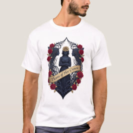 Camiseta March 8 Fierce Woman Thorned Tiara, Gift for Wife