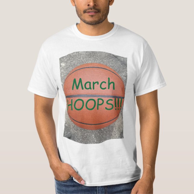 Camiseta March HOOPS Basketball (Anverso)