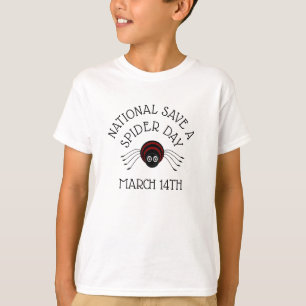Camiseta Marcha 14a del Día Nacional de Salvar a la Araña