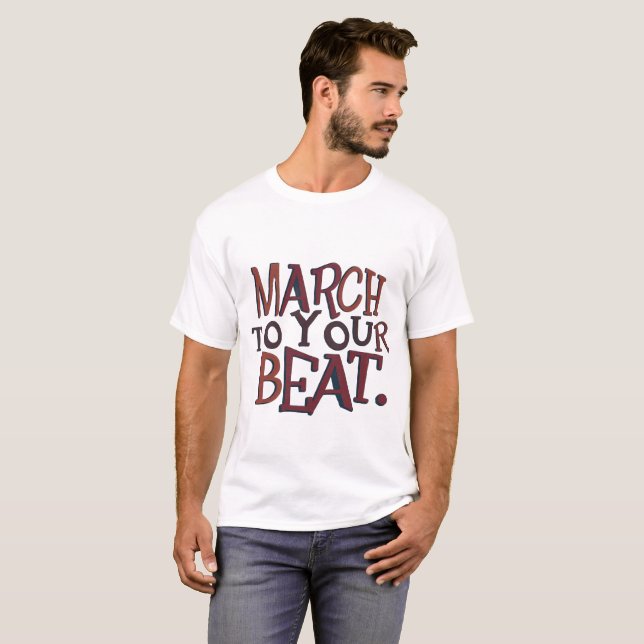 Camiseta Marcha a tu ritmo (Anverso completo)