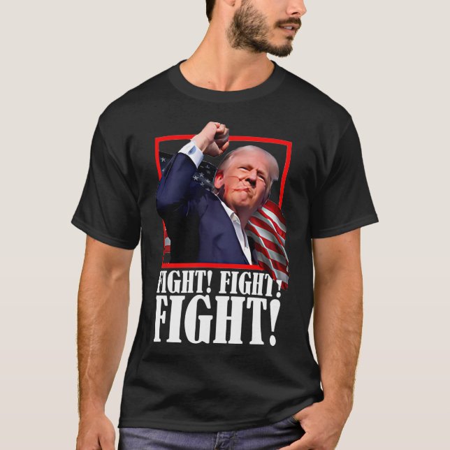 Camiseta Marcha contra el carnicero Pennsylvania Trump hoy  (Anverso)