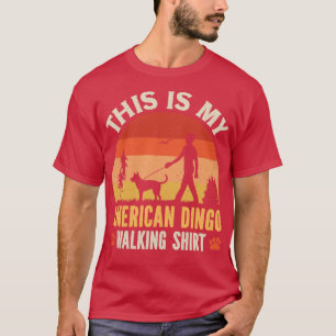 Camiseta Marcha de Dingo Americano