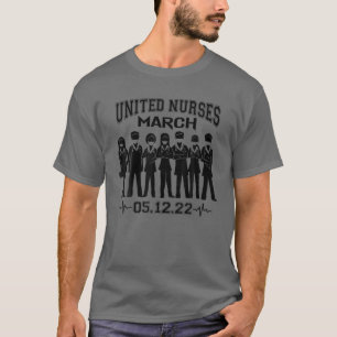 Camiseta Marcha de enfermeras de las Naciones Unidas