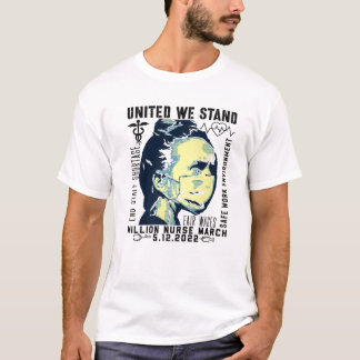 Camiseta Marcha de Enfermeras Unidas 12 de mayo de 2022