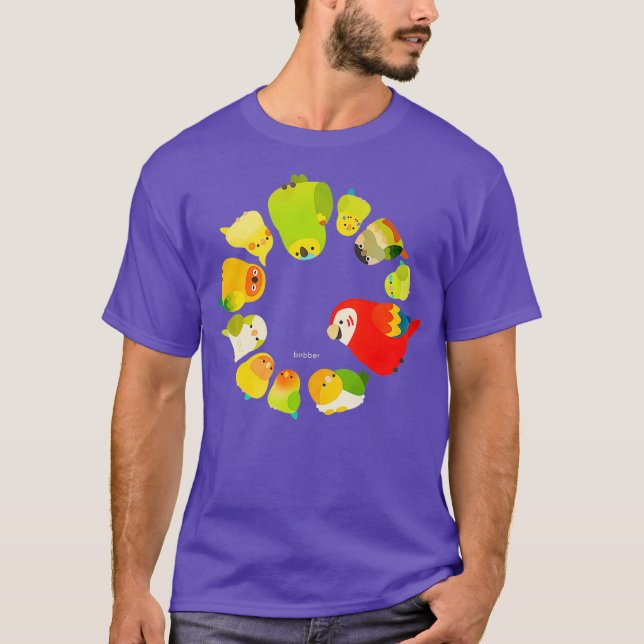 Camiseta Marcha de los loros de la fruta (Anverso)