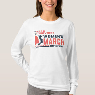 Camiseta Marcha de mujeres por el ascenso de Pensilvania