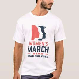 Camiseta Marcha de Mujeres Utah escucha nuestra voz