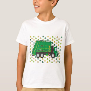 Camiseta Marcha de Shamrock en camión de basura