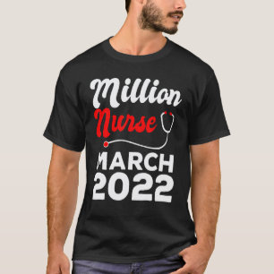 Camiseta Marcha de un Millón de Enfermeras Protesta de 2022