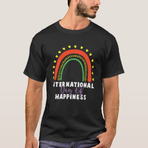Camiseta Marcha del Día Internacional de la Felicidad 20 Pu