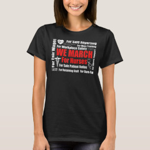 Camiseta Marcha Del Millón De Enfermeras Marchamos Por Enfe