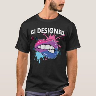 Camiseta Marcha del Orgullo Arcoiris Bisexual diseñado por
