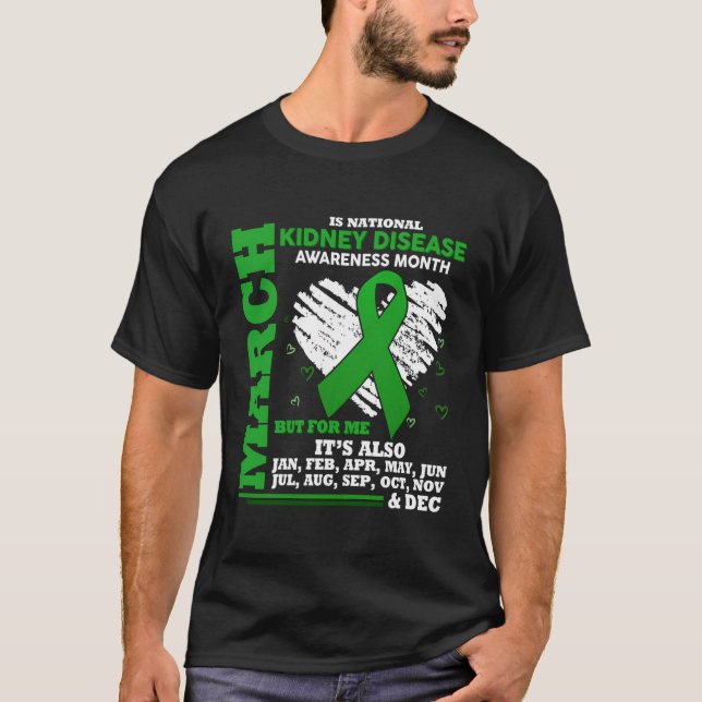 Camiseta Marcha es Mes Nacional de Concienciación sobre Enf (Anverso)