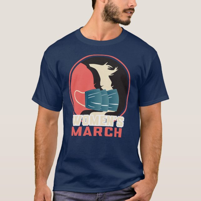 Camiseta Marcha Juntos: Mercancías de los derechos de la mu (Anverso)