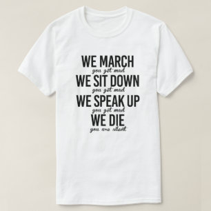 Camiseta Marcha Nos sentamos Hablamos