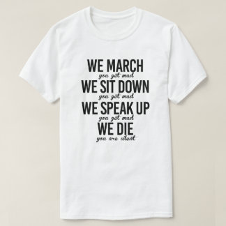 Camiseta Marcha Nos sentamos Hablamos