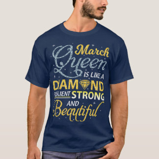 Camiseta Marcha Resiliente Fuerte Y Hermoso Birthda Feliz