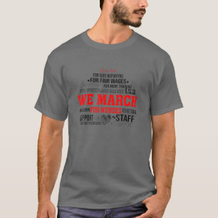 Camiseta Marchamos Por Enfermeras Enfermeras De Más De Mill