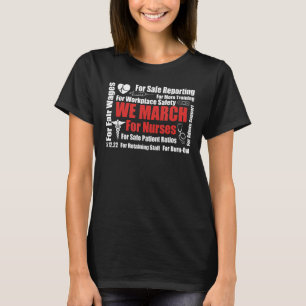 Camiseta Marchamos Por Enfermeras Millones De Enfermeras Ma